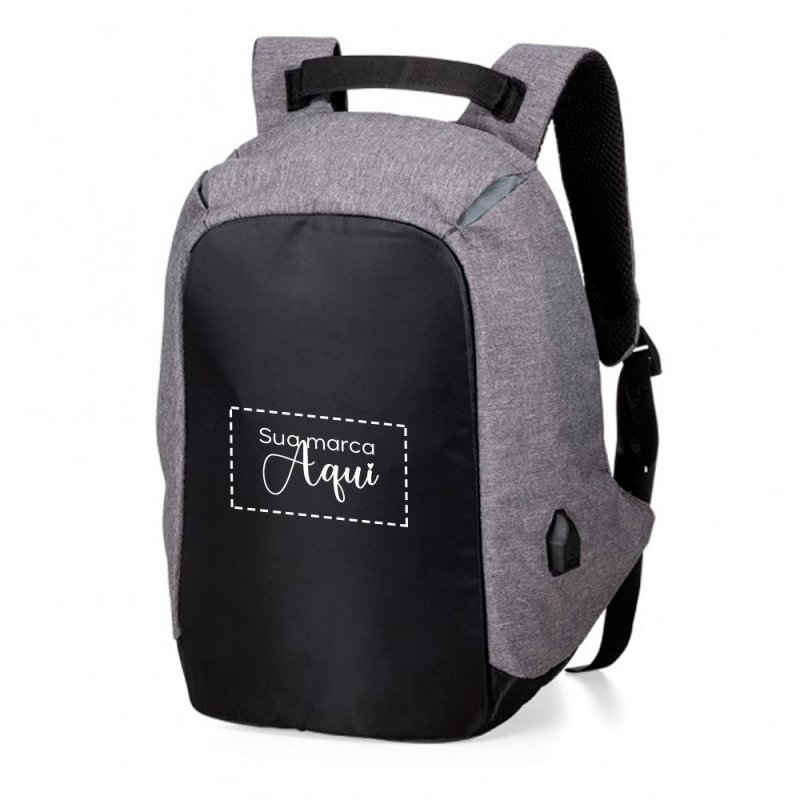 Mochila Anti-Furto USB Personalizada