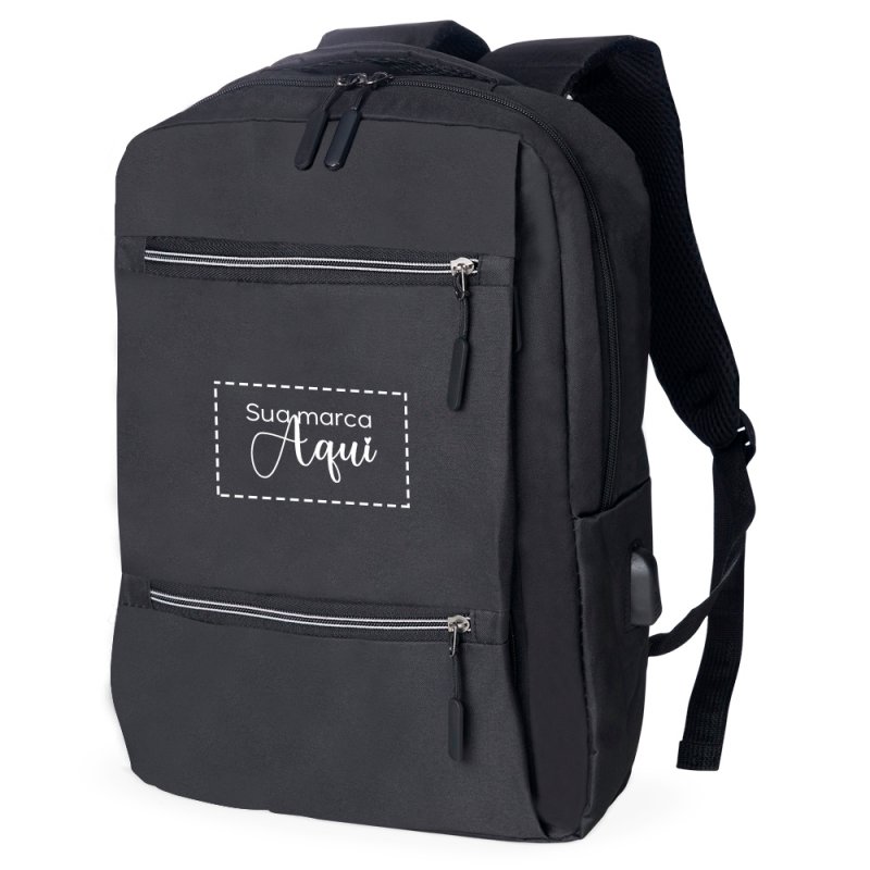 Mochila de Nylon USB 20L Personalizada