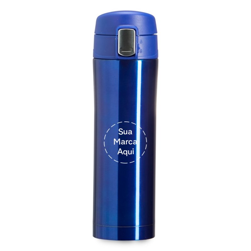 Garrafa Trmica Metal 400ml Personalizada