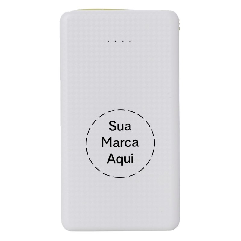 Power Bank 5.000mAh com Indicador LED Personalizado