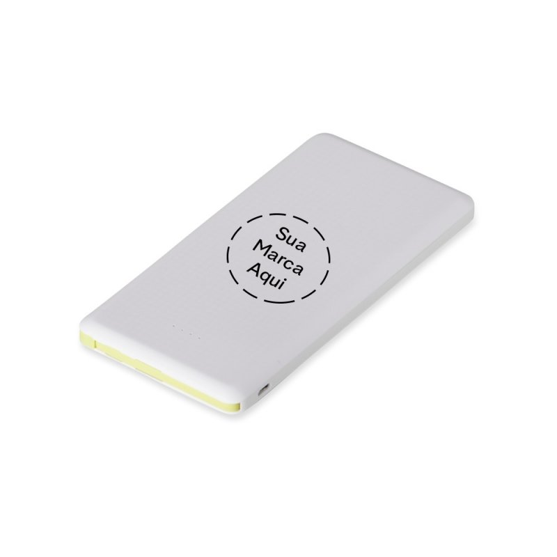 Power Bank 10.000mAh com Indicador LED Personalizado