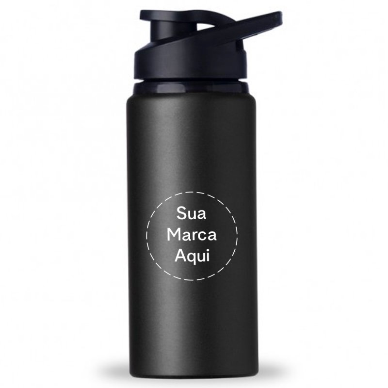 Garrafa Squeeze Alumnio 600ml Personalizada