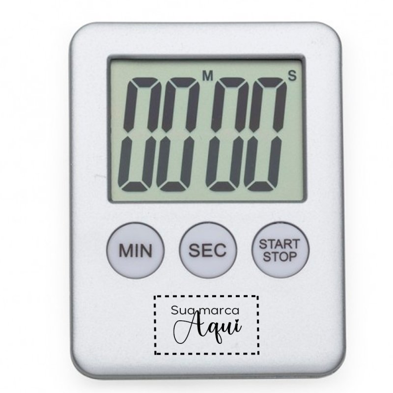 Timer Digital Plstico Personalizado