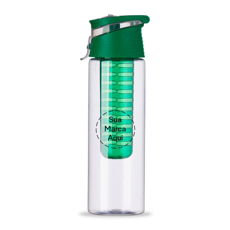 Squeeze Plstico 700ml com Infusor Personalizado