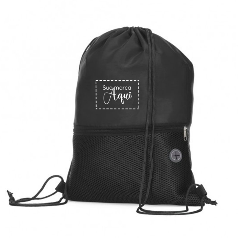 Mochila Saco em Polister Personalizada