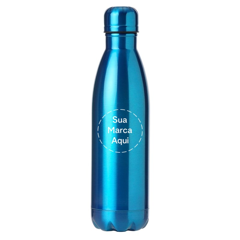 Garrafa Squeeze Inox 750ml Personalizado