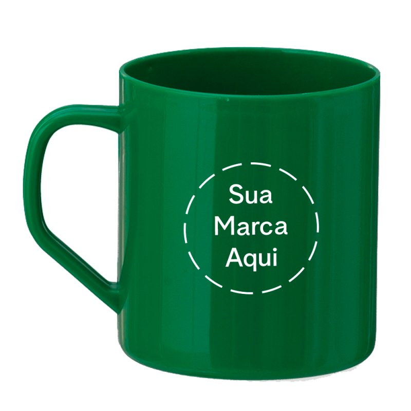 Caneca Plstica 400ml Personalizada