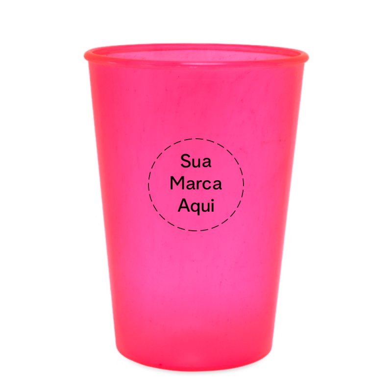 Copo Plstico 500ml Personalizado