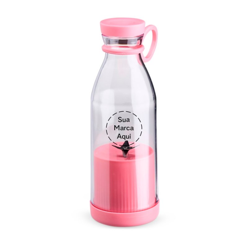 Garrafa com Misturador 380ml Personalizada