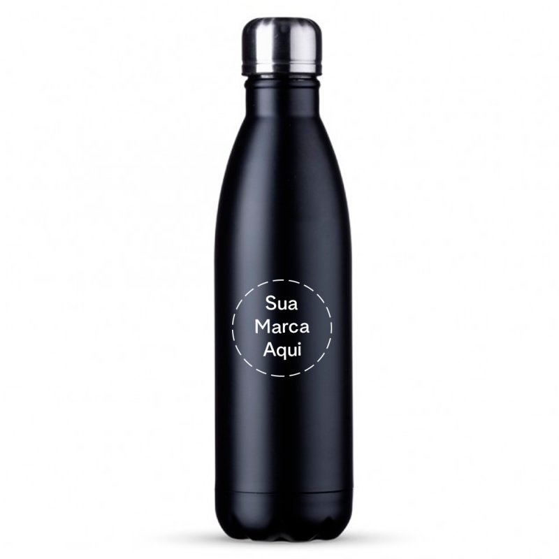 Garrafa Squeeze Inox 750ml Personalizado