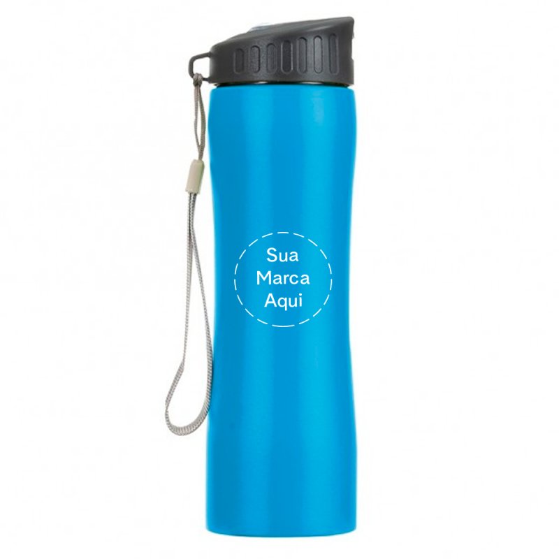 Squeeze Inox 600ml Personalizada