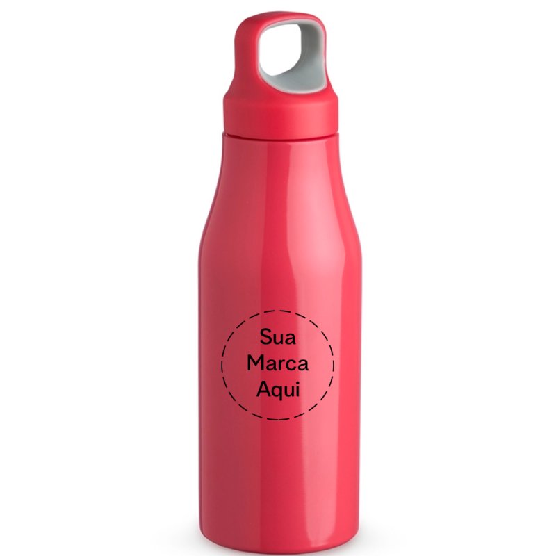 Garrafa Squeeze Inox 650ml Personalizada