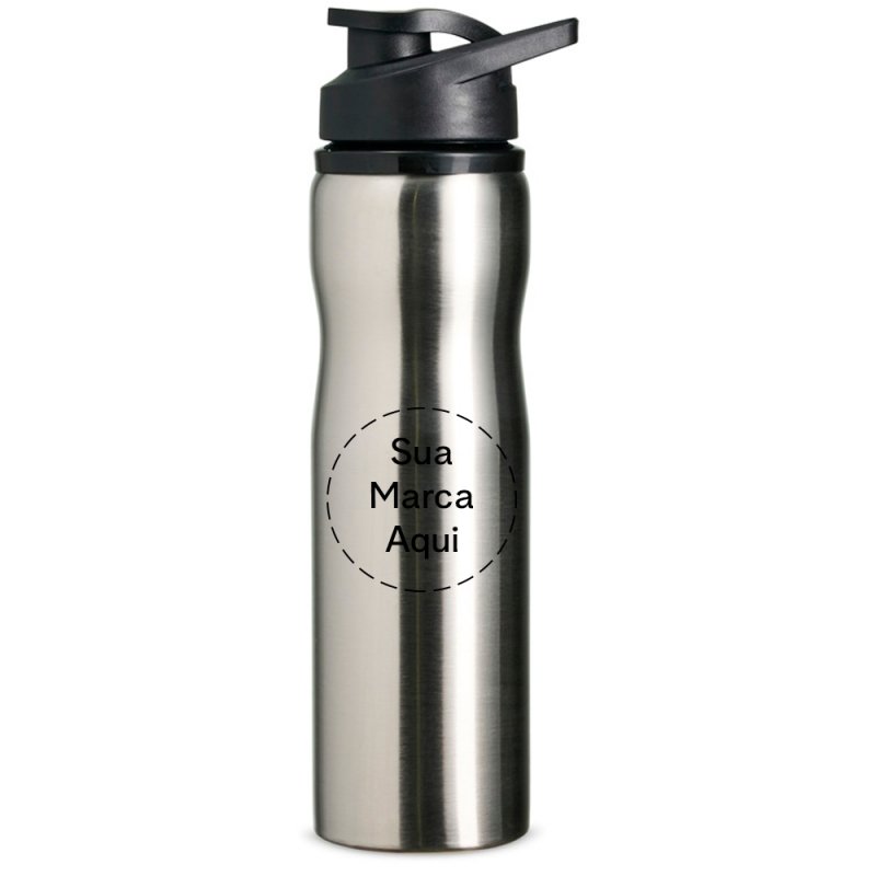 Squeeze Inox 800ml Personalizada