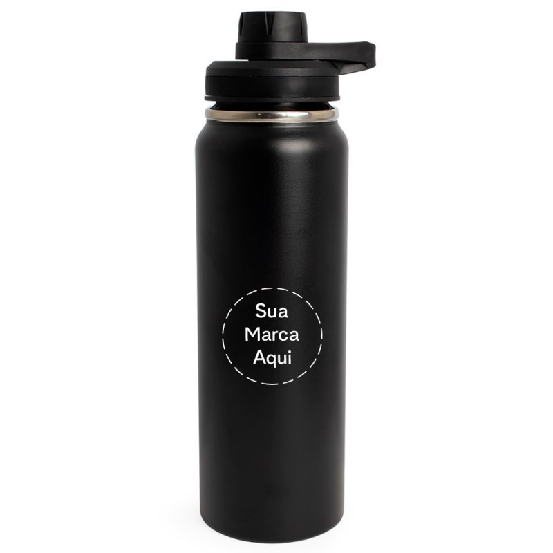 Garrafa Trmica Inox 850ml Personalizada