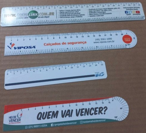 Rgua em PVC Flexvel Personalizada