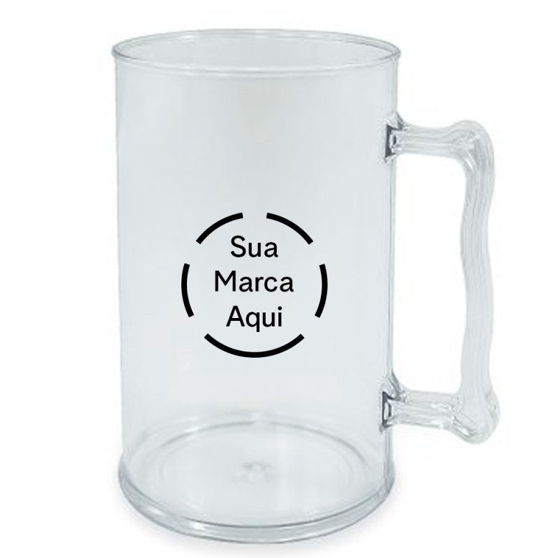 Caneca Plstica 500ml Personalizada