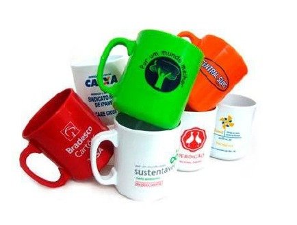 Caneca Plstica 400ml Personalizada